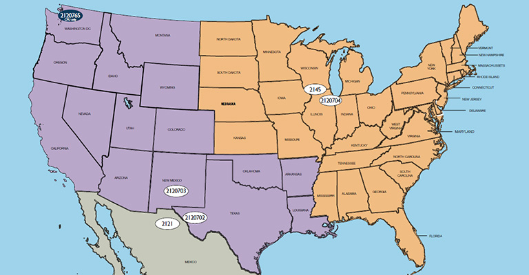 GM7700-1_map-only Werner Warehouse Map 2020