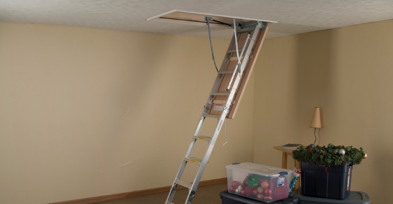 Werner Aluminum Attic Ladder Installation Video