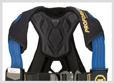 The Werner ProForm F3 Fall Protection Harness provides maximum function